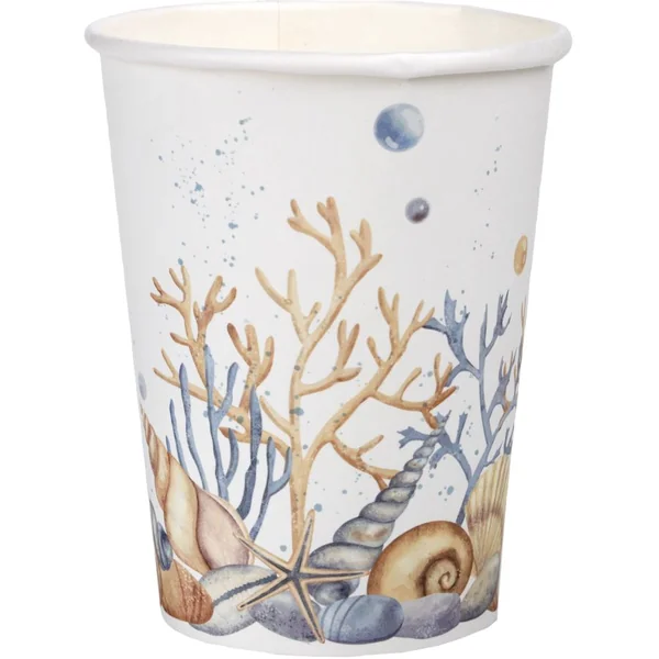 10 Gobelets Coquillage