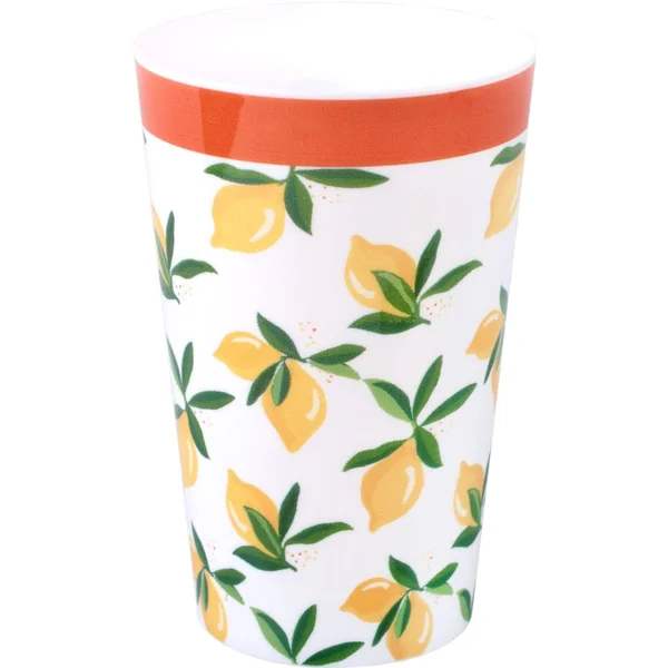 1 Gobelet Réutilisable Dolce Vita Jaune