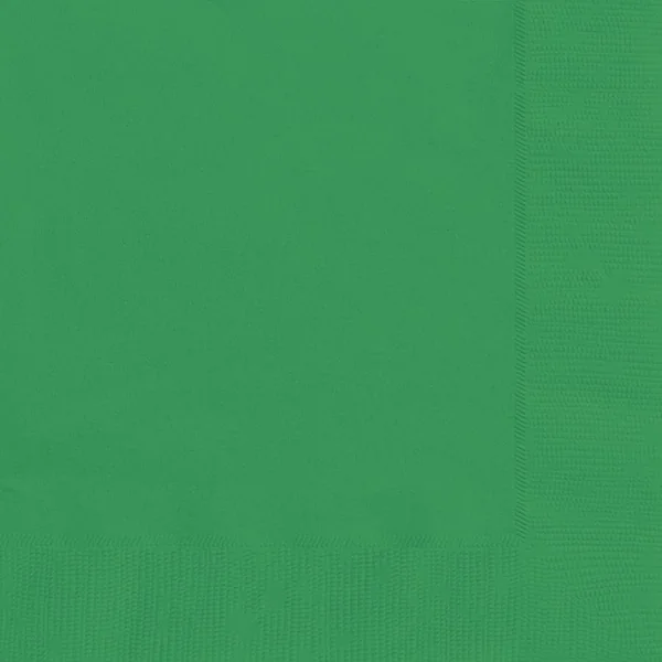 20 Serviettes - Vert Emeraude
