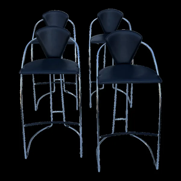 4 tabourets de bar postmodernes