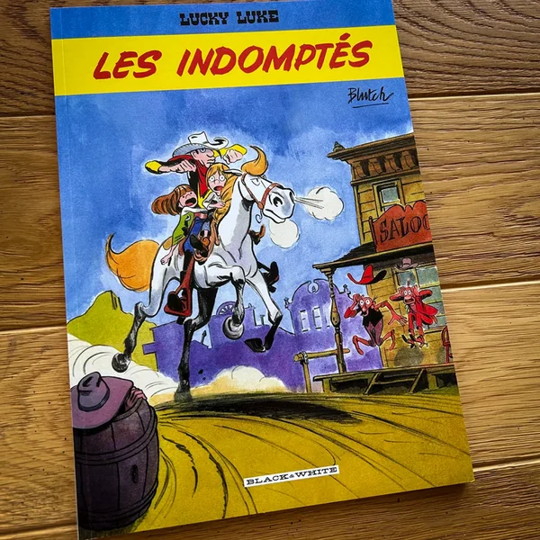 4ème de couverture - Lucky Luke Les Indomptés