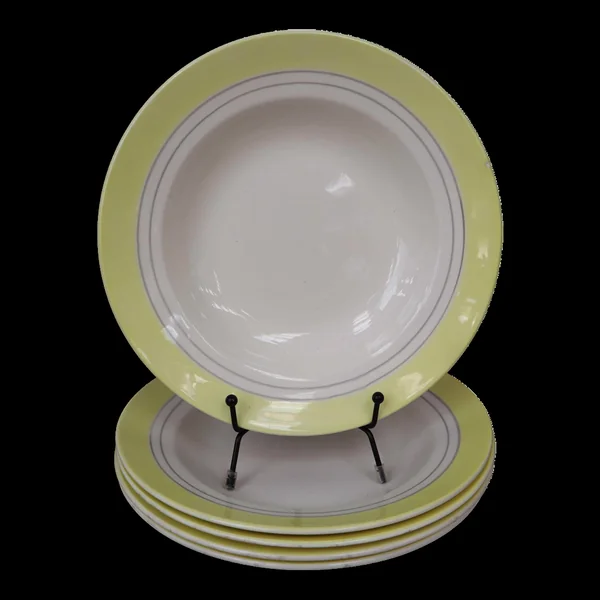 5 assiettes creuse vintage de primefleur Françoise