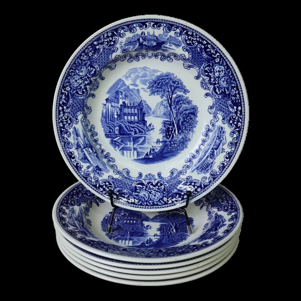 6 assiettes creuse Royal Sphinx Cambridge Holland