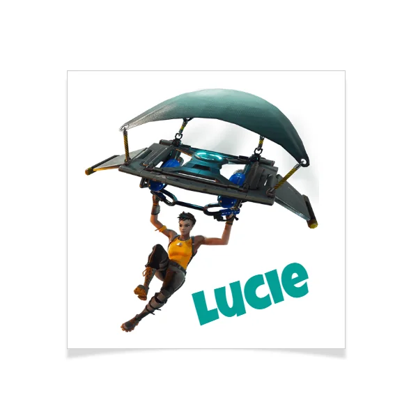 8 Tatouages à personnaliser - Planeur Fortnite