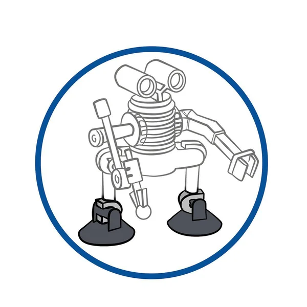 Agent de l'espace avec robot Playmobil 9416