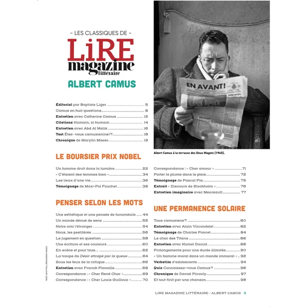 Albert Camus, Itinéraire d’un enfant (pas si) gâté