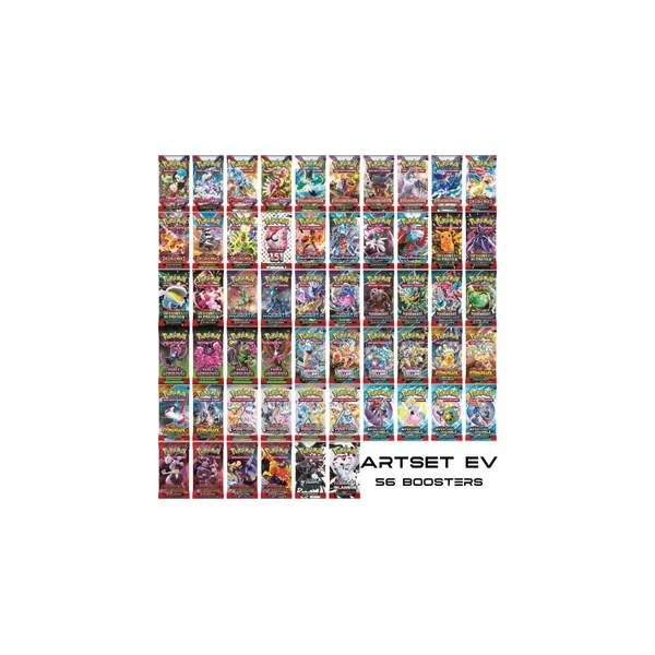 ARTSET Ecarlate et Violet - Lot de 56 Boosters - Pokémon - FR