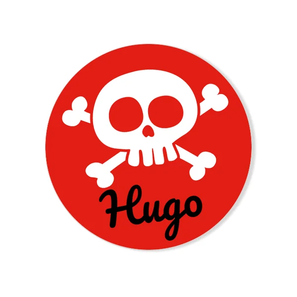 Badge à personnaliser - Pirate