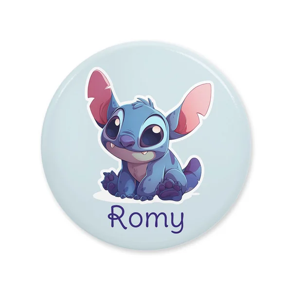Badge à personnaliser - Stitch