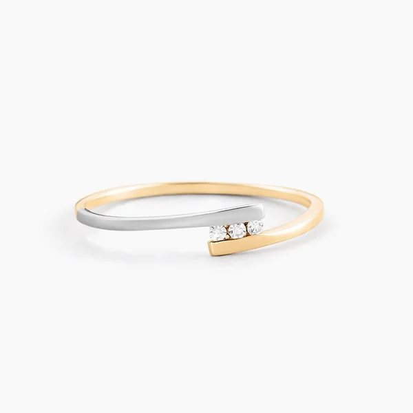 Bague Brooke Or Bicolore Diamant