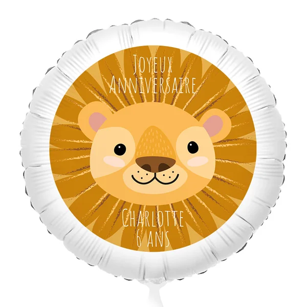 Ballon à personnaliser - Lion