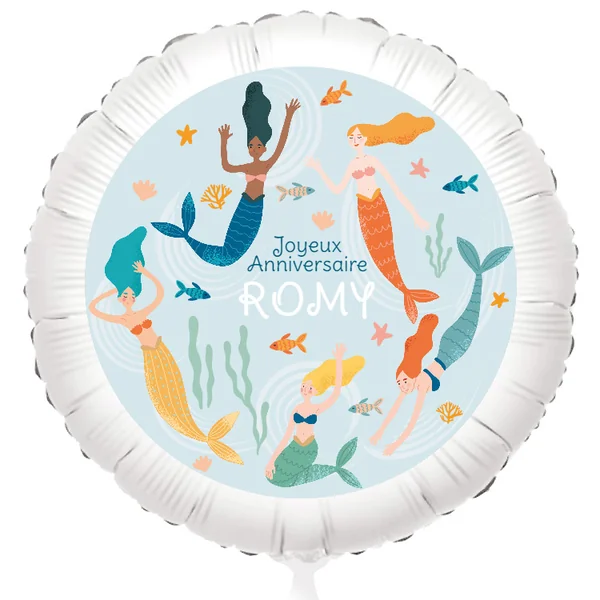 Ballon à personnaliser - Sirène Party