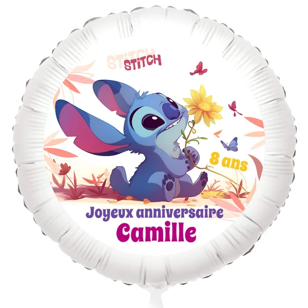 Ballon à personnaliser - Stitch