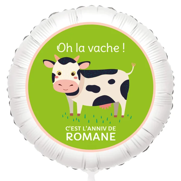Ballon à personnaliser - Vache