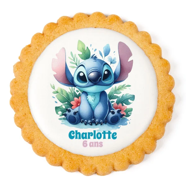 Biscuit personnalisé - Stitch