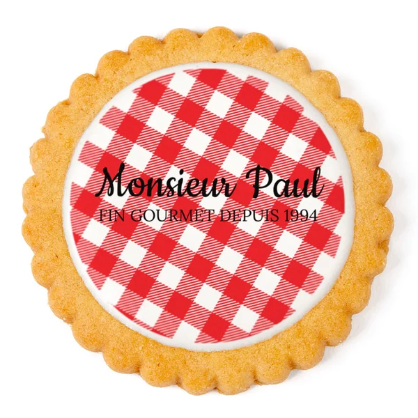 Biscuit personnalisé - Vichy