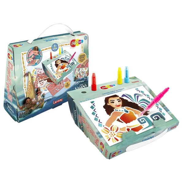 Blopens : Mallette pupitre 2 en 1 Vaiana
