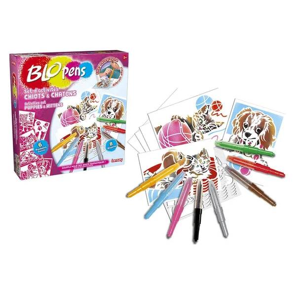 Blopens : set d'activités chiots et chatons