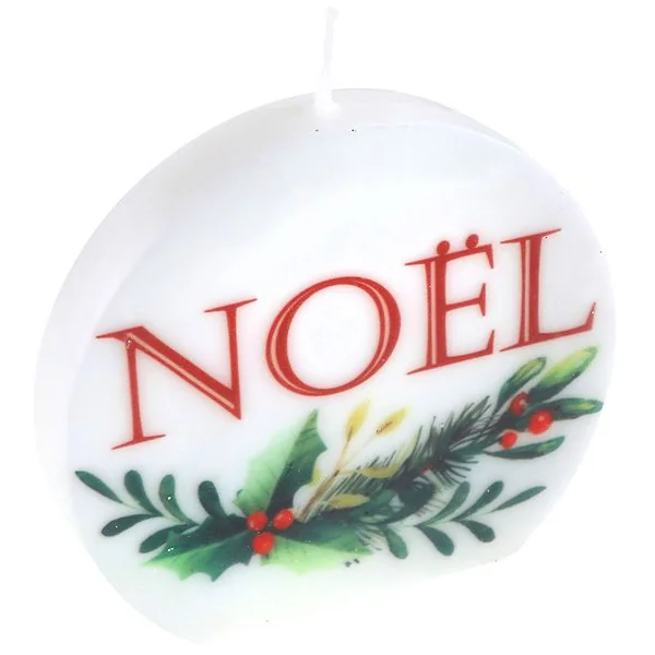 Bougie Noël Houx