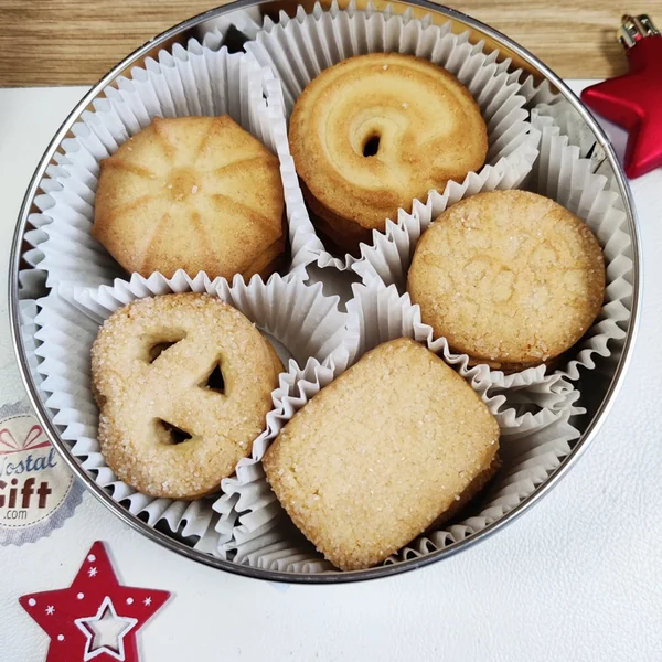 Boîte en métal – Biscuit de Noël