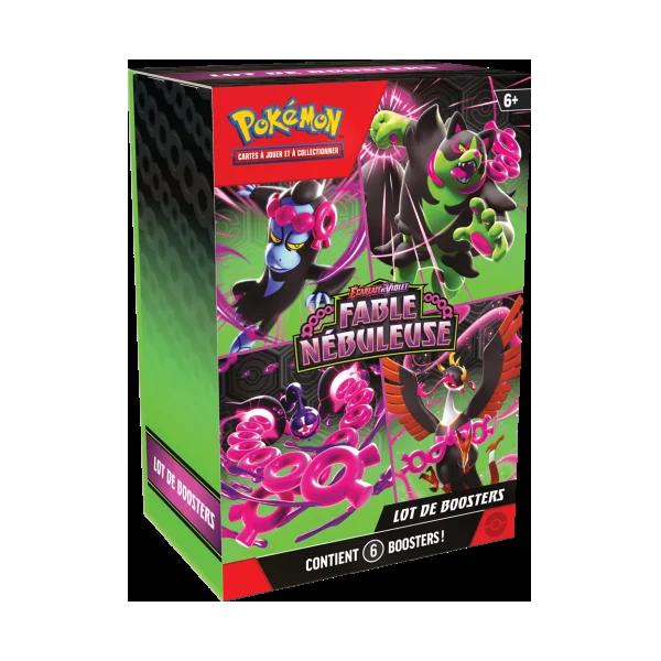 Bundle EV6.5 Fable Nébuleuse - 6 boosters - Pokémon (FR)