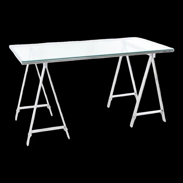 Bureau en inox 1970