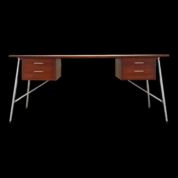 Bureau en teck, design danois, années 1960, designer : Børge Mogensen, fabricant : Sø