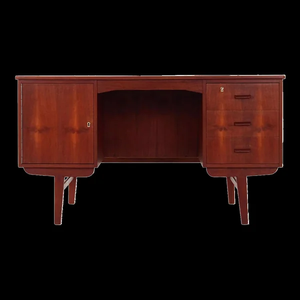 Bureau en teck design scandinave des années 70