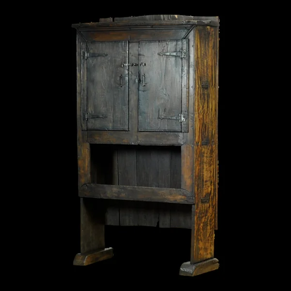 Cabinet en chêne espagnol, vers 1800
