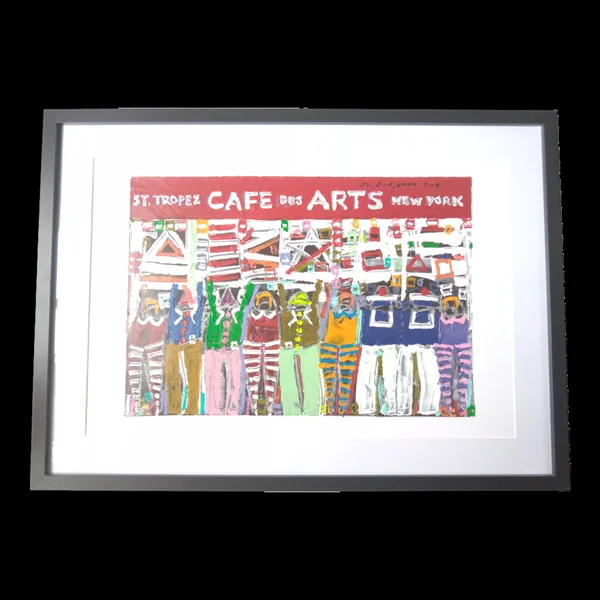 Café des Arts Saint-Tropez Signé Michel Godjevac