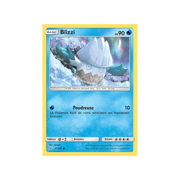 Carte Pokémon Blizzi 41/236 Commune Harmonie des Esprits