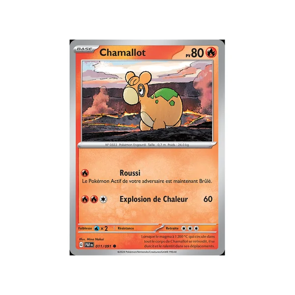 Carte Pokémon Chamallot 011/091 Commune Destinées de Paldea