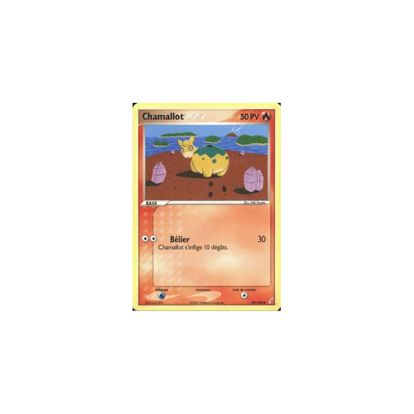 Carte Pokémon Chamallot 59/100 Commune Gardiens de Cristal