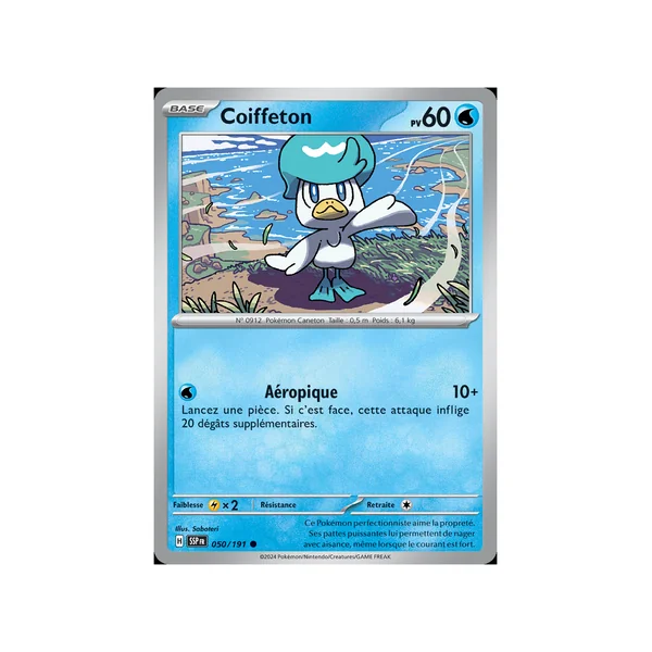 Carte Pokémon Coiffeton 050/191 Commune Étincelles Déferlantes