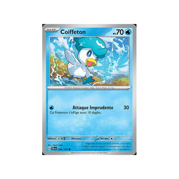 Carte Pokémon Coiffeton 050/193 Commune Évolutions à Paldea