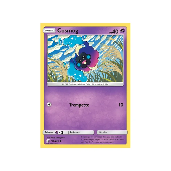 Carte Pokémon Cosmog 100/236 Commune Harmonie des Esprits