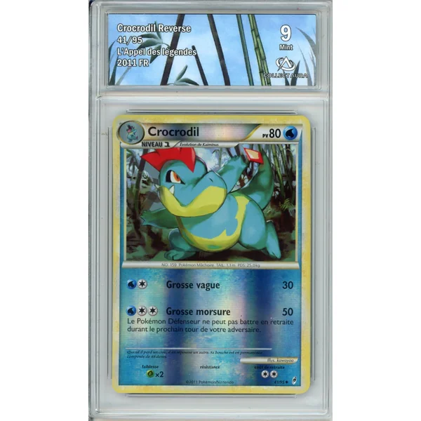 Carte Pokémon Crocrodil 41/95 COLLECTAURA 9