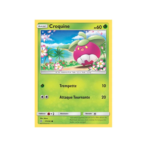 Carte Pokémon Croquine 17/236 Commune Harmonie des Esprits