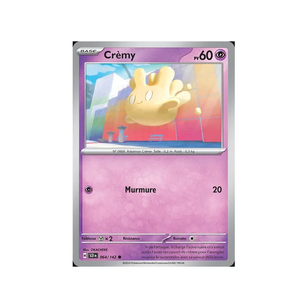 Carte Pokémon Crèmy 064/142 Commune Couronne Stellaire