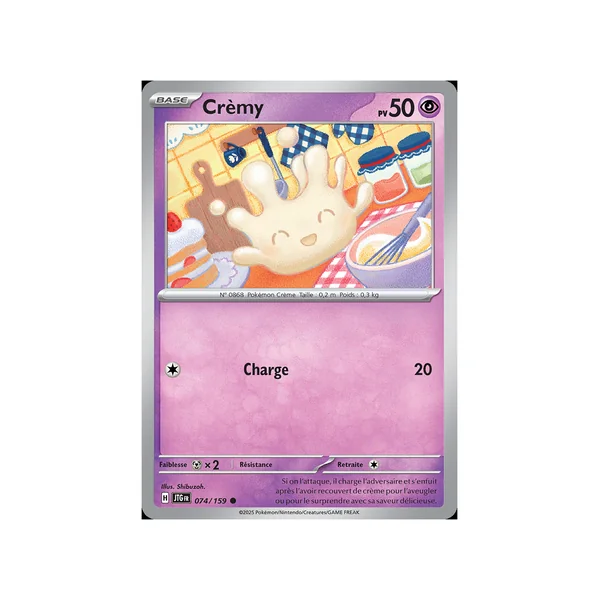Carte Pokémon Crèmy 074/159 Commune Aventures Ensemble