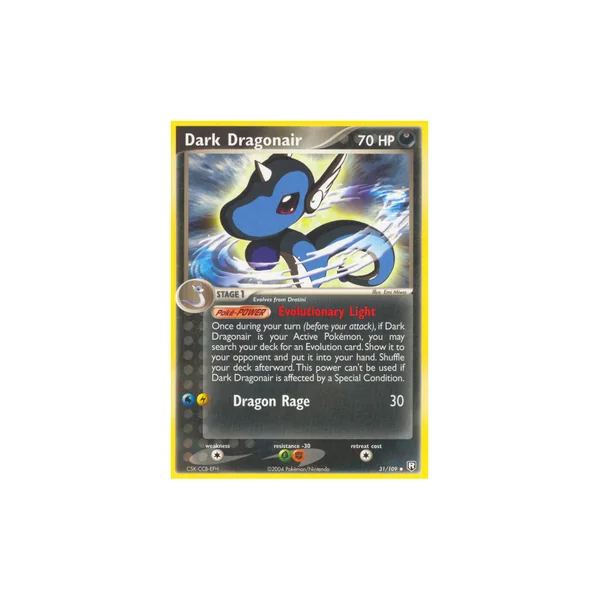 Carte Pokémon Dark Dragonair 31/109 Peu commune Team Rocket Returns