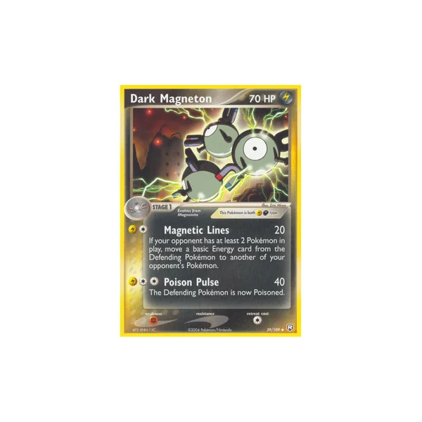 Carte Pokémon Dark Magneton 39/109 Peu commune Team Rocket Returns
