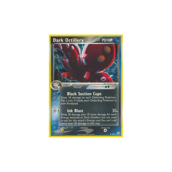 Carte Pokémon Dark Octillery 8/109 Holographique Team Rocket Returns