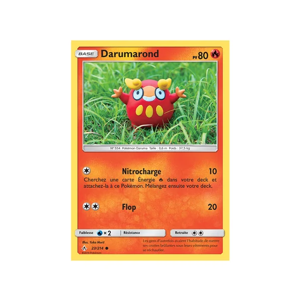 Carte Pokémon Darumarond 23/214 Commune Alliance Infaillible