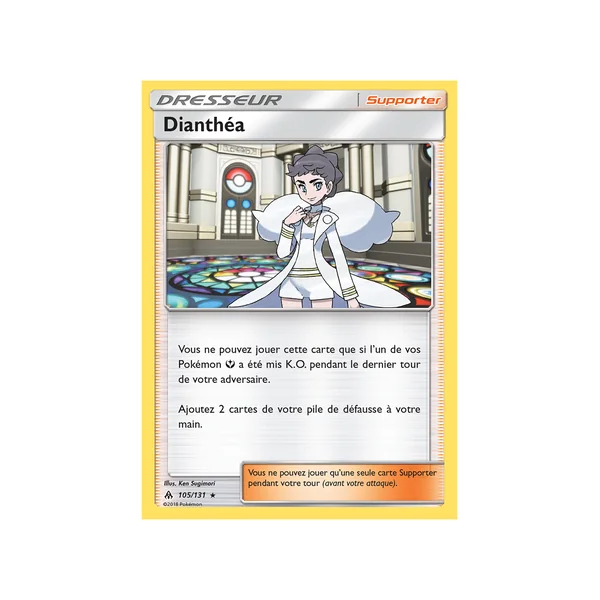 Carte Pokémon Dianthéa 105/131 Holographique Lumière Interdite