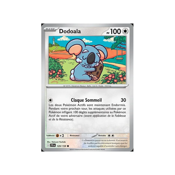 Carte Pokémon Dodoala 129/159 Commune Aventures Ensemble