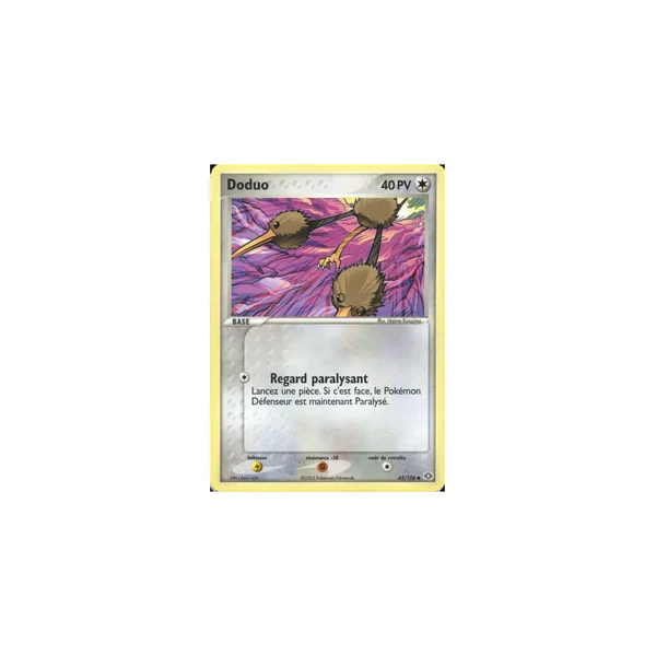 Carte Pokémon Doduo 45/106 Commune Émeraude