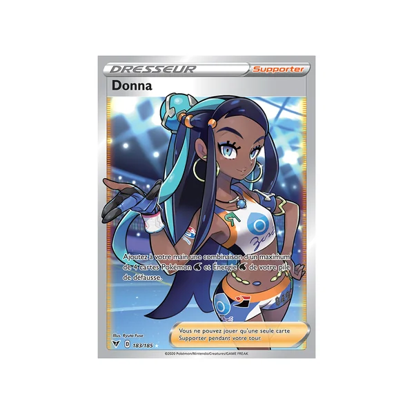 Carte Pokémon Donna 183/185 Ultra Rare Voltage Éclatant