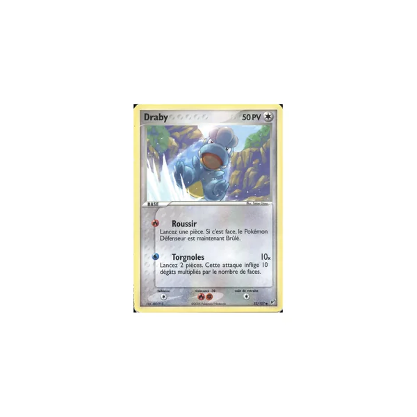 Carte Pokémon Draby 52/107 Commune Deoxys
