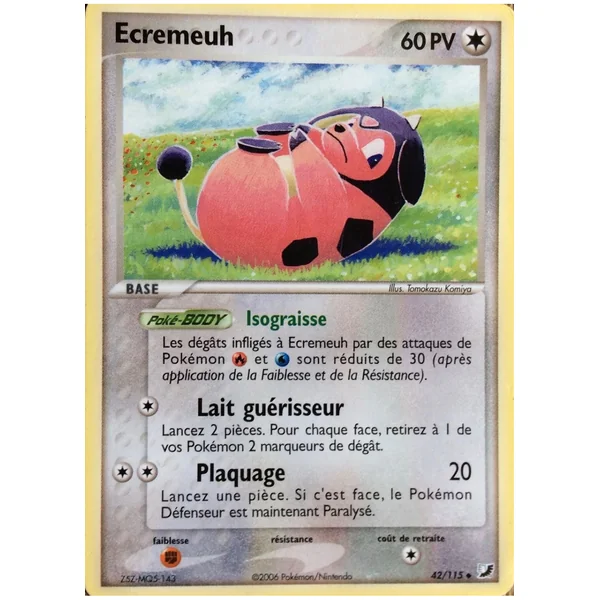 Carte Pokémon Ecremeuh 42/115 Peu commune Forces Cachées